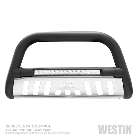 Westin Automotive 19-C SILVERADO 1500 TXT BLACK ULTIMATE LED BULL BAR 32-3955L